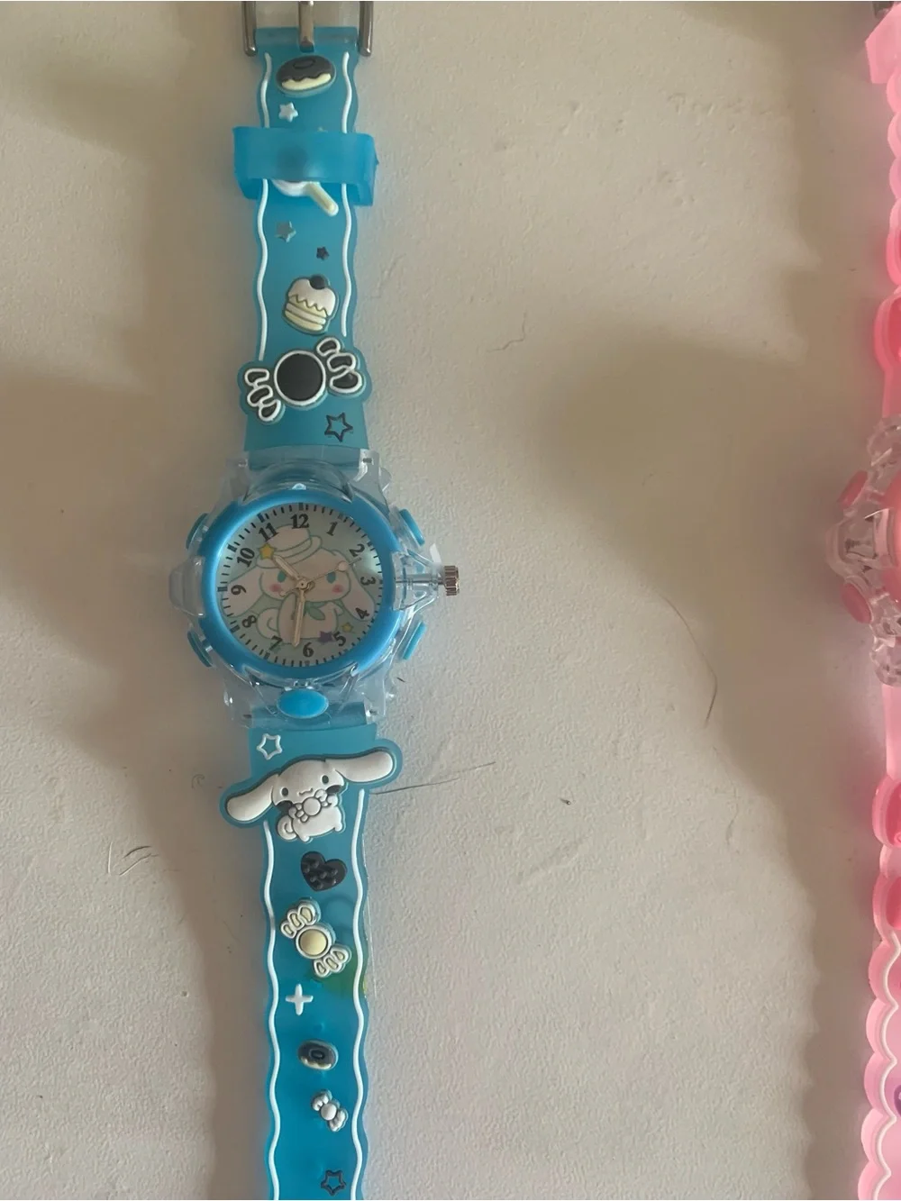 Hello Kitty Pink and Blue Kids Character Watches Pack set of 4